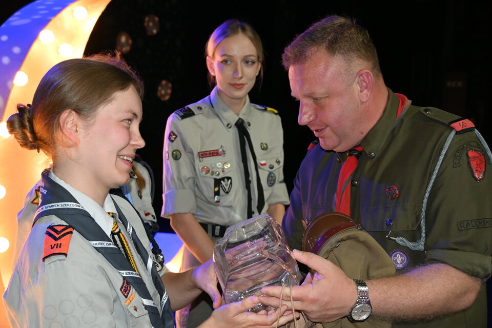 Harcerska gala ,,Szlakiem cieni"