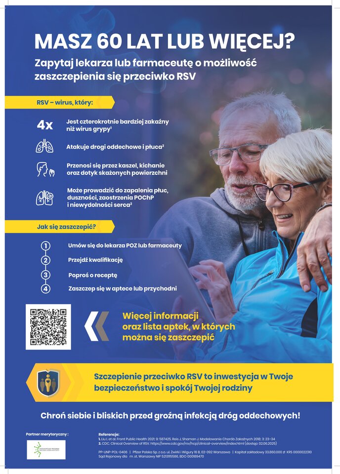 Uwaga! Zaszczep się przeciw RSV
